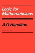 Logic for Mathematicians