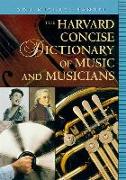 The Harvard Concise Dictionary of Music and Musicians