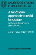 A Functional Approach to Child Language