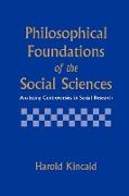 Philosophical Foundations of the Social Sciences