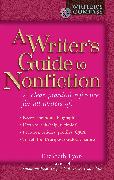 A Writer's Guide to Nonfiction