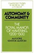 Autonomy and Community