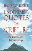 Undeniable Quotes of Scripture