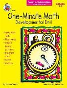 Level A Subtraction: Minuends 0 to 10, Grades 1 - 2: Developmental Drill