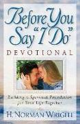 Before You Say "I Do" Devotional