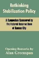 Rethinking Stabilization Policy