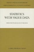 Statistics with Vague Data