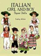 Italian Girl and Boy Paper Dolls