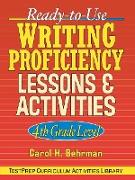 Ready-To-Use Writing Proficiency Lessons and Activities